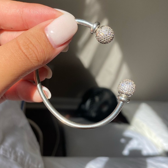pandora open bangle size 1 - Picture 3 of 4